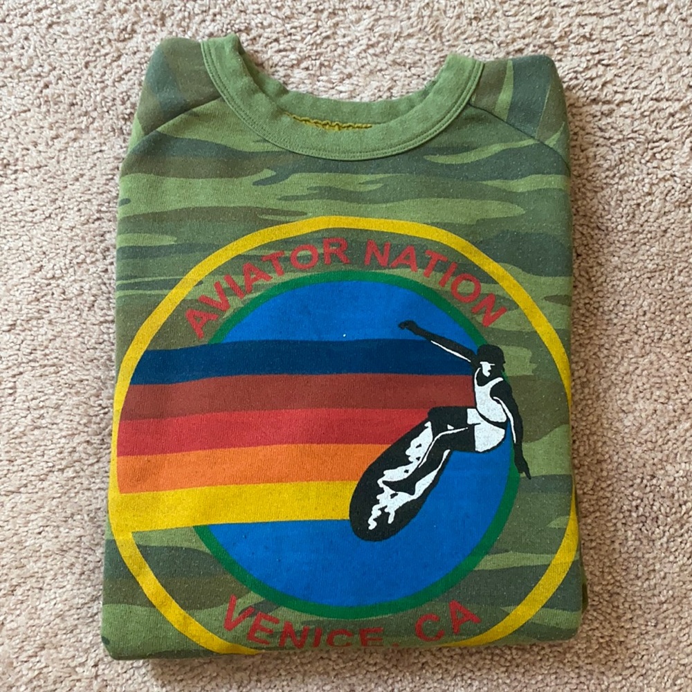 Aviator Nation Crewneck Sweater